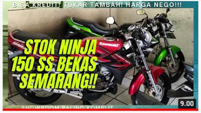 Daftar Harga Ninja 15o SS Bekas Semarang 2o22