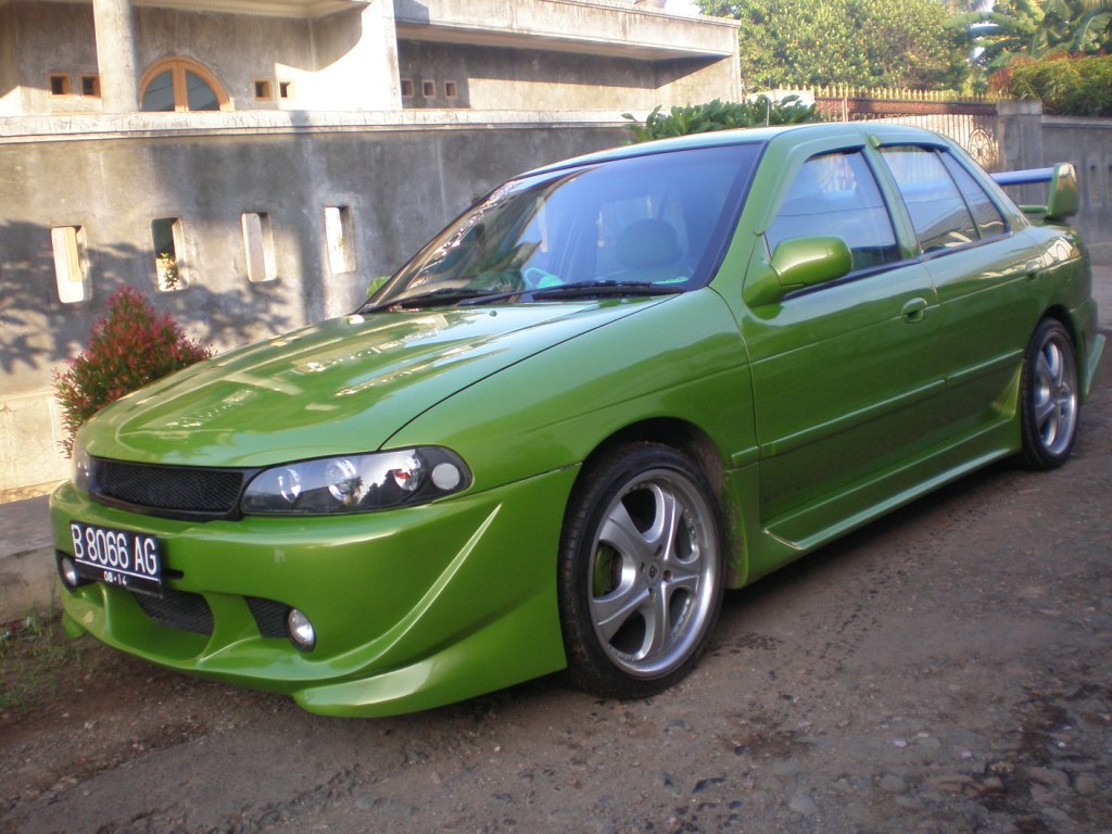 Modifikasi Mobil Timor Warna Hijau